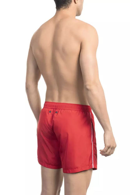 Bikkembergs rote Polyester-Badebekleidung