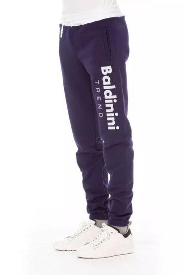 Baldinini Trend Lila Baumwolljeans und -hose