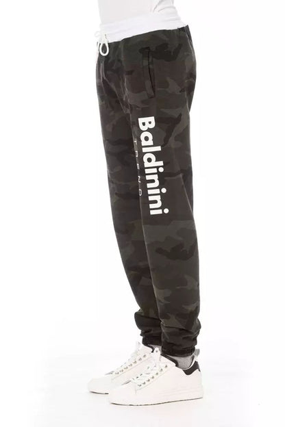 Baldinini Trend Grüne Baumwolljeans und -hose