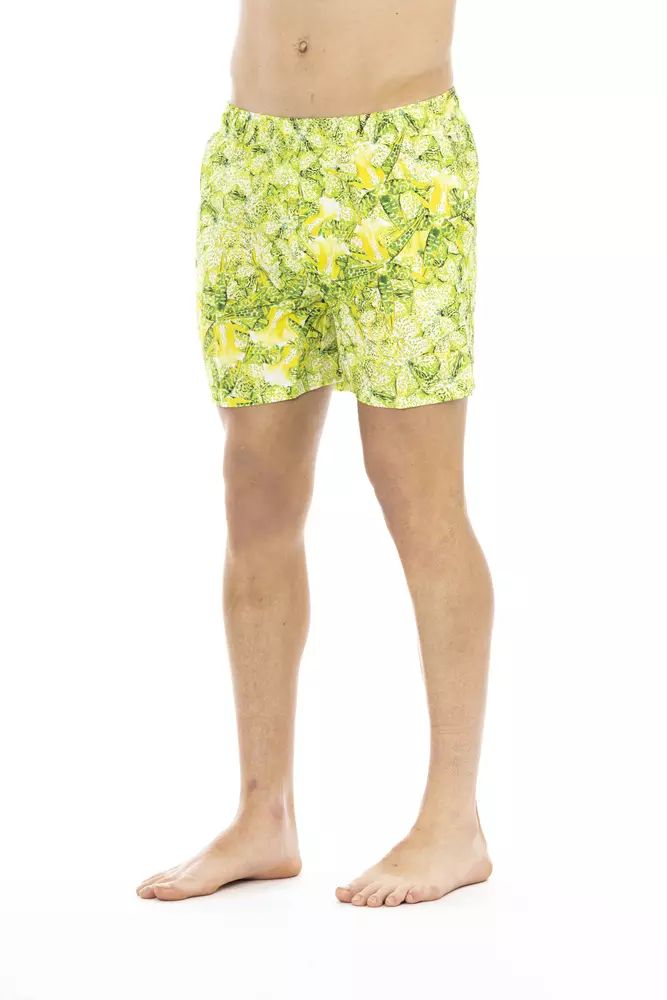 Just Cavalli Tropical Print Swim Trunks