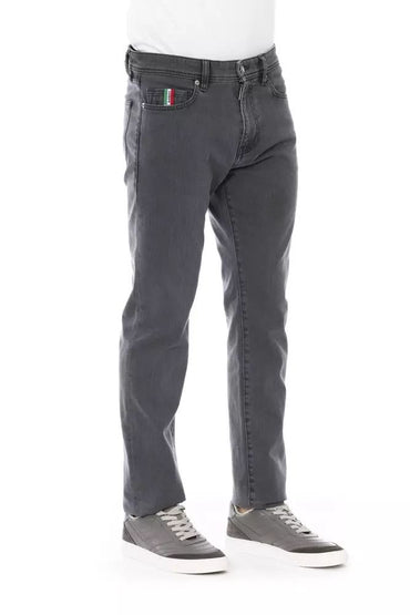 Baldinini Trend graue Baumwolljeans und -hose