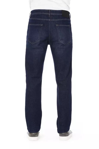 Baldinini Trend Jeans und Hose aus blauer Baumwolle