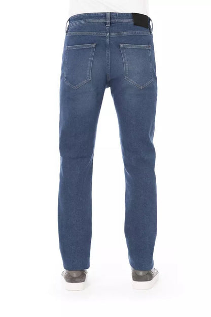 Baldinini Trend Jeans und Hose aus blauer Baumwolle