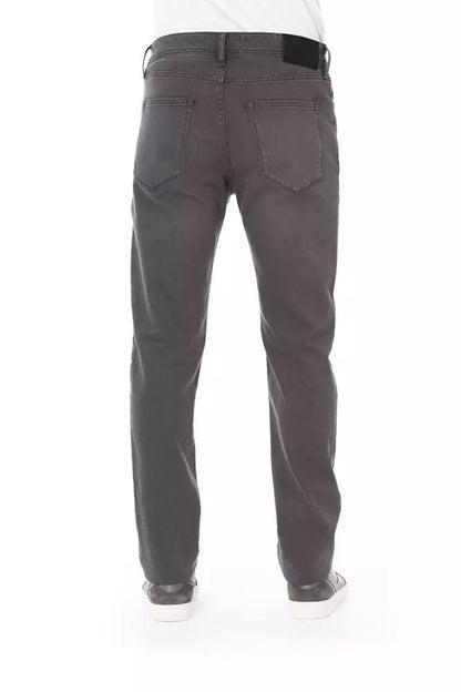 Baldinini Trend graue Baumwolljeans und -hose