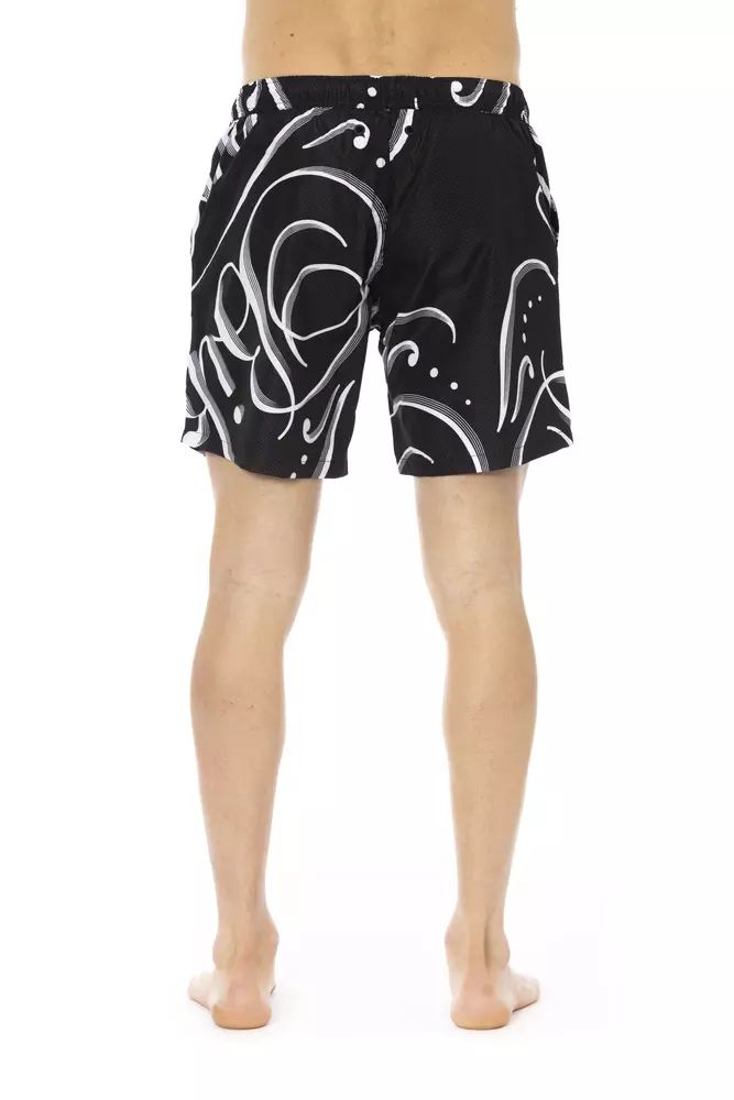 Bikkembergs Sleek All-over Print Men's Swim Shorts