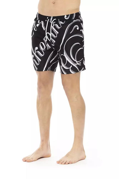 Bikkembergs Sleek All-over Print Men's Swim Shorts