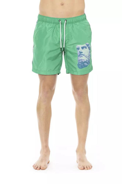 Bikkembergs grüne Polyester-Badebekleidung