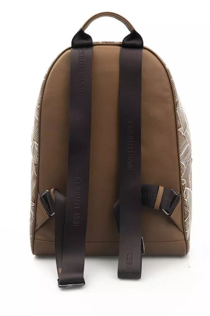 Cerruti 1881 Brauner Lederrucksack