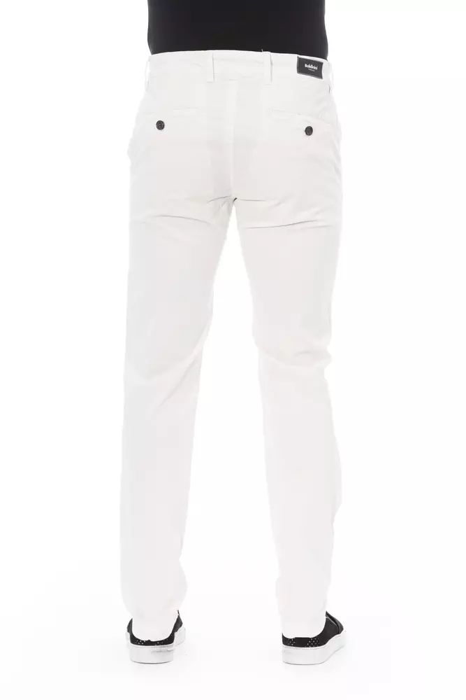 Baldinini Trend Jeans und Hose aus weißer Baumwolle