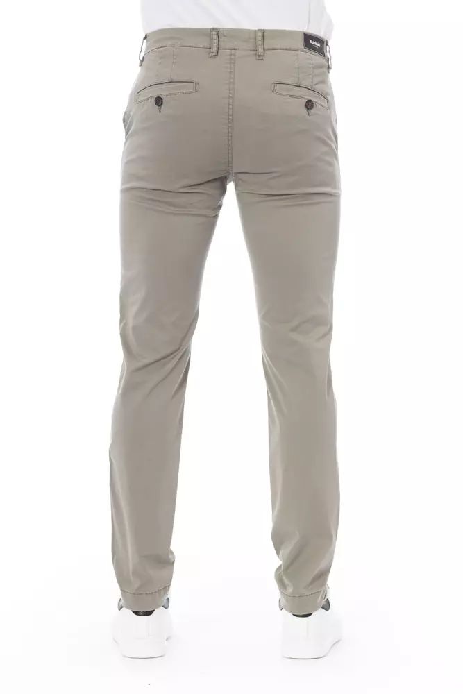 Baldinini Trend Beige Baumwolljeans und -hose