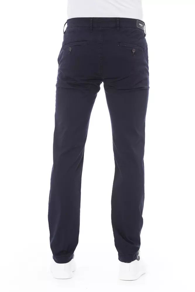 Baldinini Trend Jeans und Hose aus blauer Baumwolle