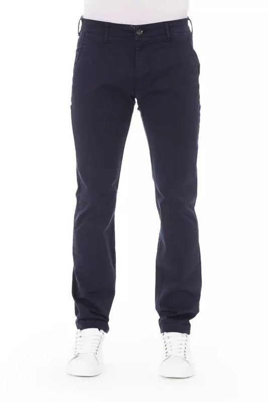 Baldinini Trend Jeans und Hose aus blauer Baumwolle