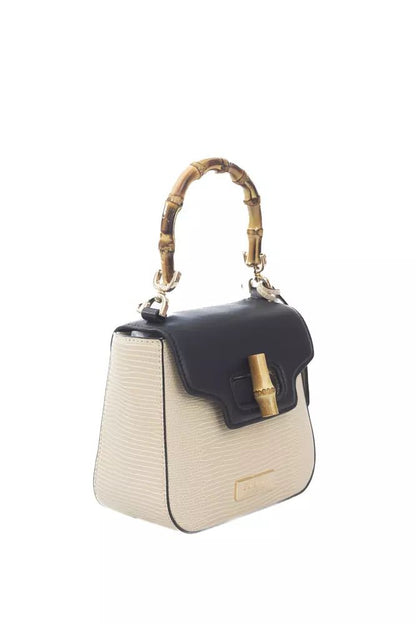 Baldinini Trend Elegant Golden Detailed Shoulder Bag