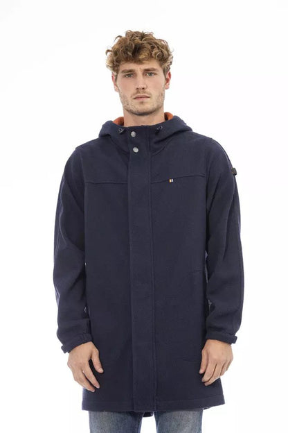 Distretto12 Blaue Baumwolljacke