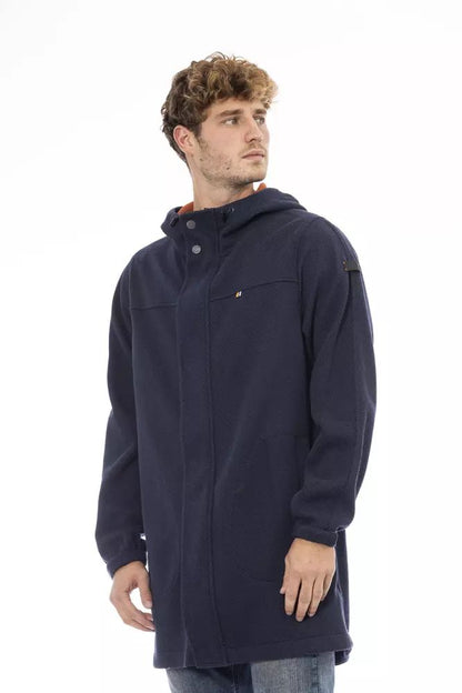 Distretto12 Blaue Baumwolljacke