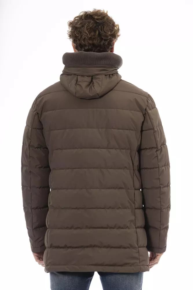 Baldinini Trend Baldinini Trend Elite braune Kapuzenjacke