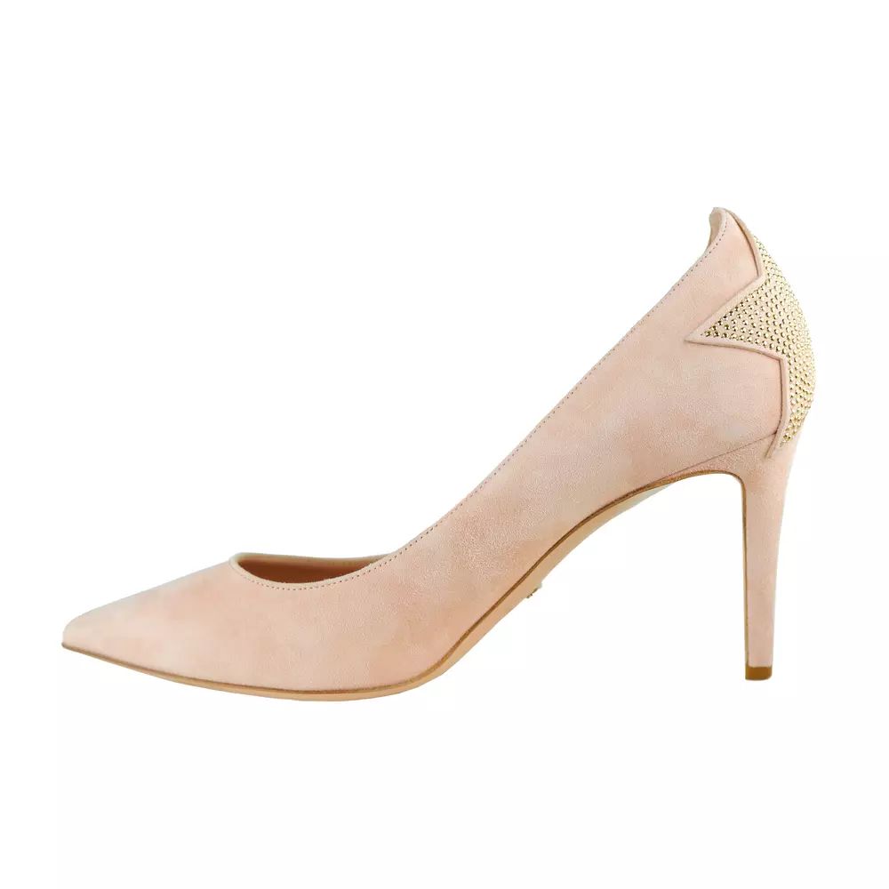 Rosa Lederpumps von Elisabetta Franchi