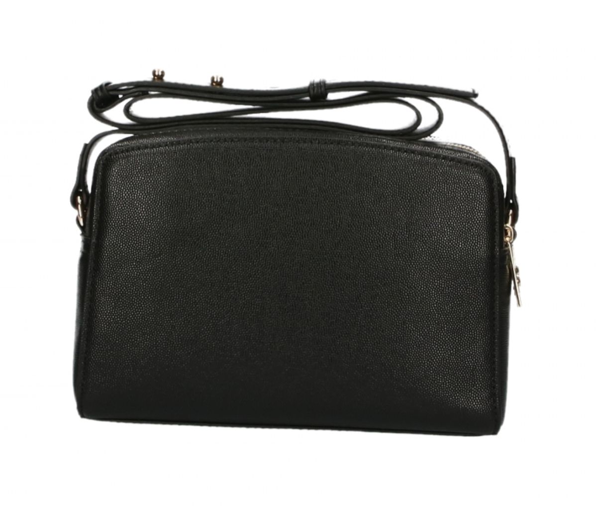 Plein Sport Sleek Black Double-Zip Crossbody Bag