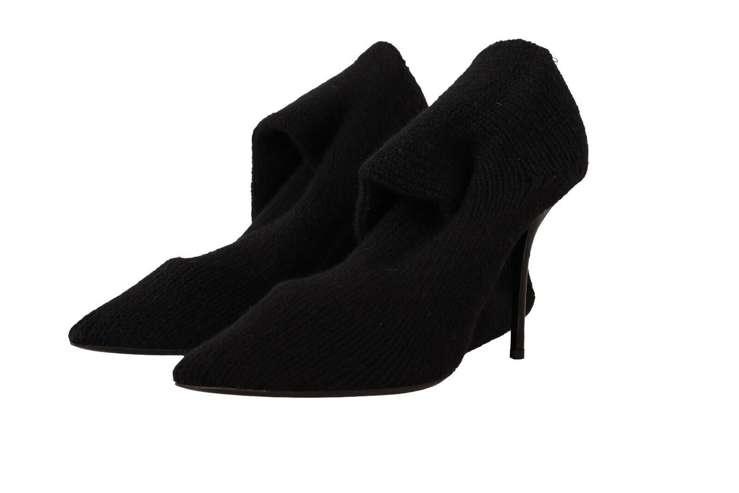 Dolce & Gabbana Elegant Stretch Socks Boots in Black