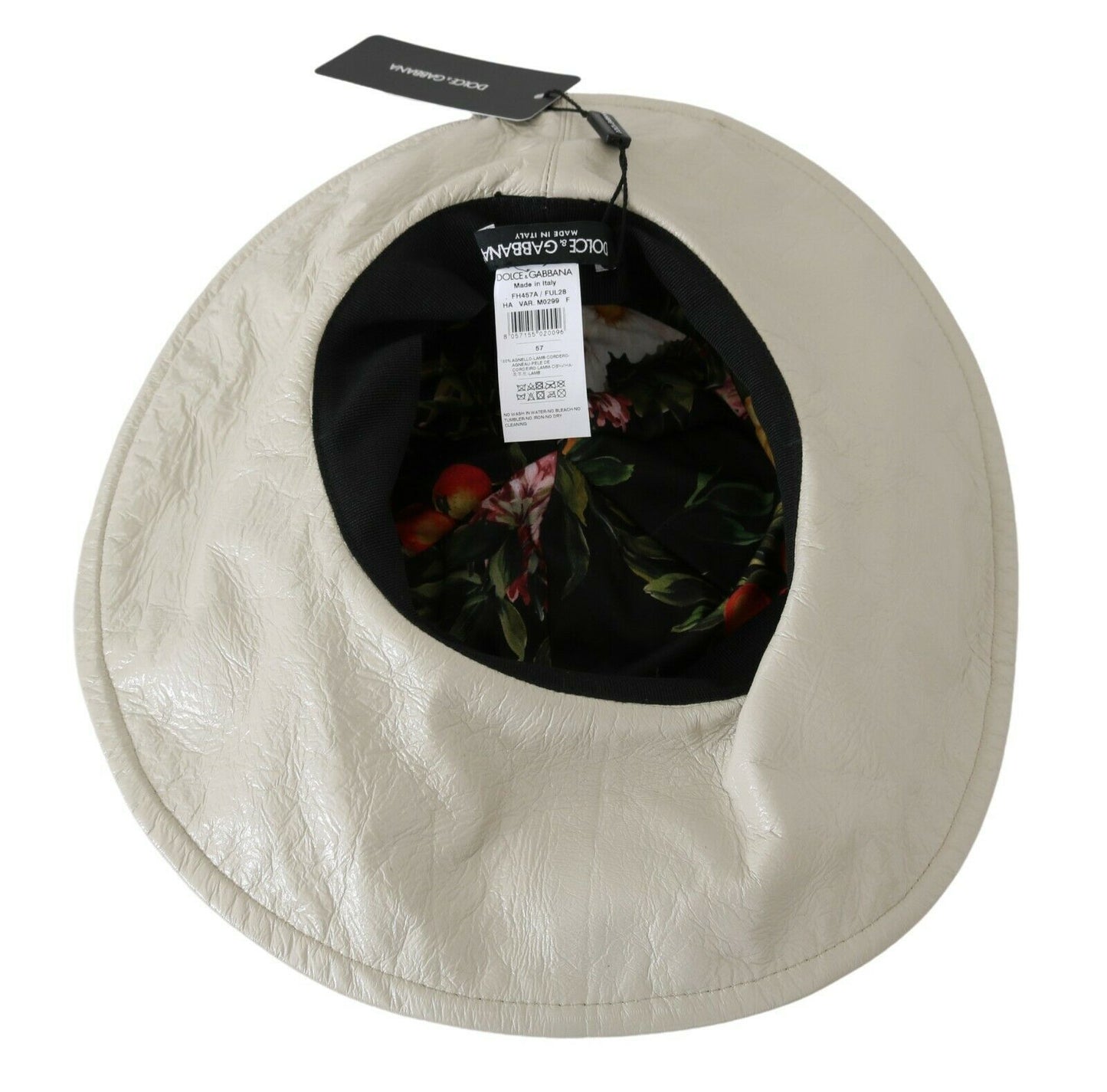 Dolce & Gabbana Elegant Beige Panama Cap - Timeless Fashion Accessory