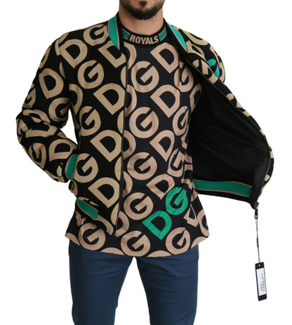 Mehrfarbige DGMILLENNIALS-Jacke mit Logo-Print von Dolce &amp; Gabbana