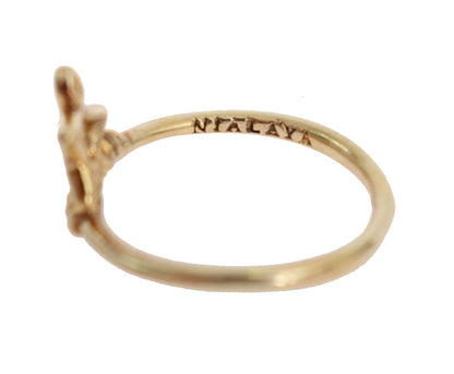 Nialaya Gold 925 Silber Authentischer Sternring