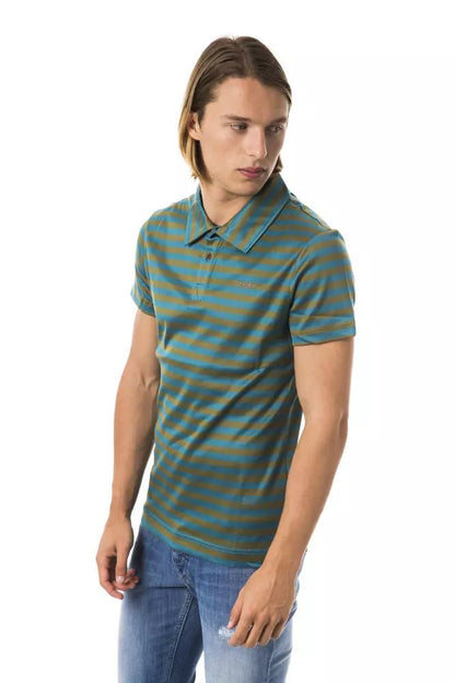 BYBLOS Grünes Baumwoll-Poloshirt